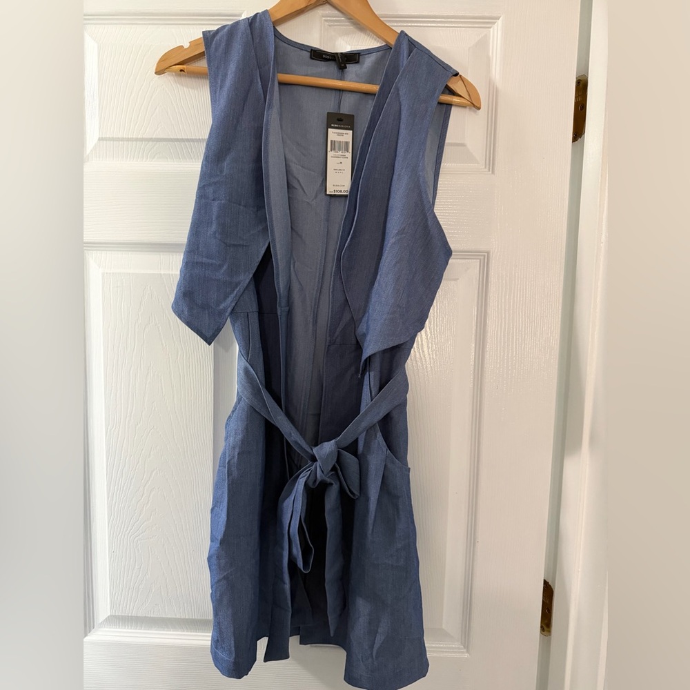 BCBGMaxAzria Chambray Blue Garment